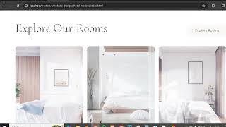 HOTEL DESIGN | BEAUTIFUL FREE SOURCE CODE | HTML, CSS , JS, BOOSTRAP