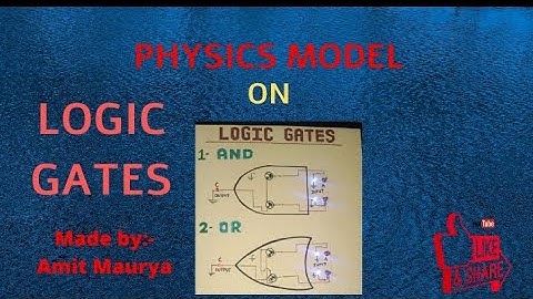 LOGIC GATES|Physics Project |Class 12(CBSE)|circuit PDF