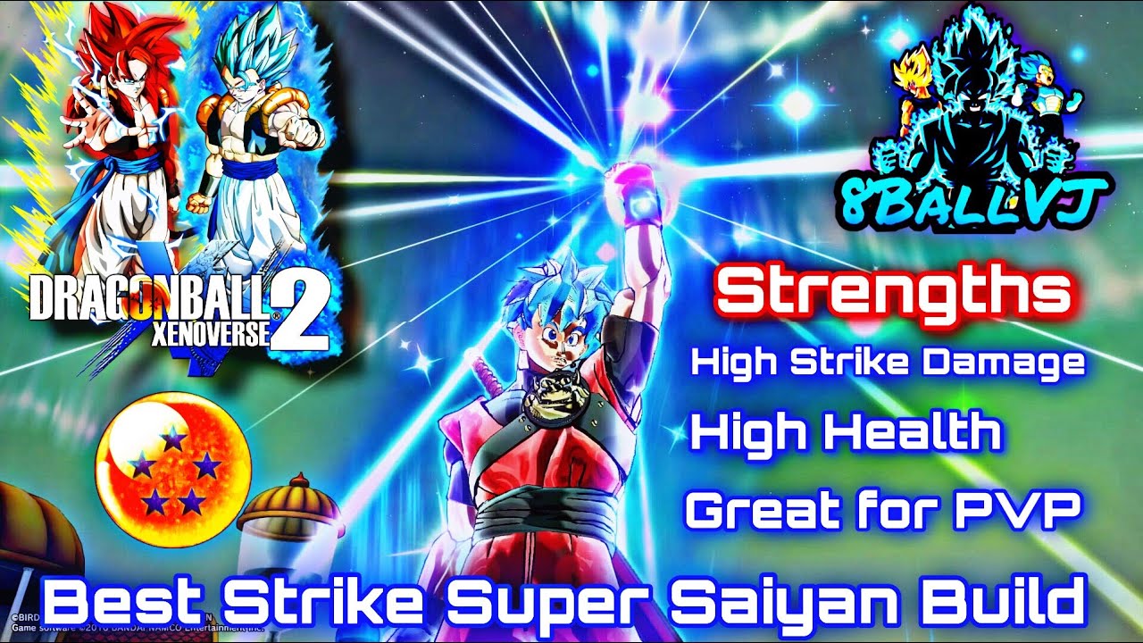 Dragon Ball Xenoverse 2 BEST STRIKE SUPER SAIYAN BUILD! YouTube