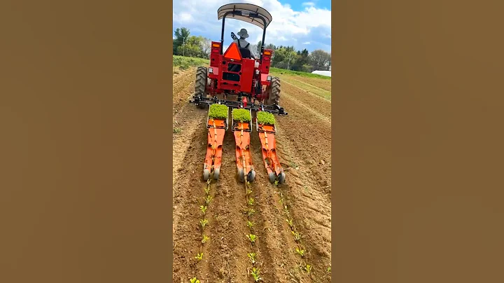 Smart Farming | Amezing agriculture technology #satisfying #shortvideo @IndianFarmer