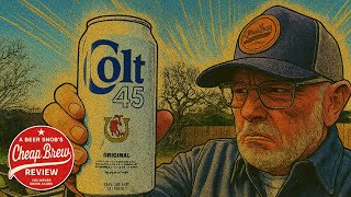 Omg Colt 45 Original Malt Liquor Lager By A Beer Snobs Cheap Brew Review