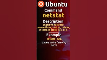 How to see network connections in #ubuntuserver #ubuntu