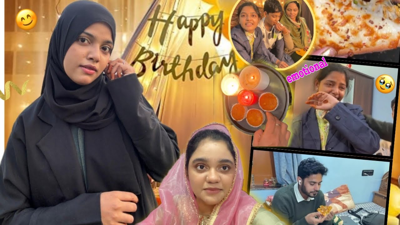 Pre birthday celebration 🥳 | Falak Bhut Royi | Pehli bar use aisa surprise Mila 😍|