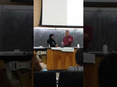Chem 14B Toothpaste Explosion Dr Scerri UCLA