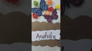 Anshika Naam Kaise Likhe 🎨|#comment#shorts#ytshorts#ytviral#drawing#nameart#nameartvideos