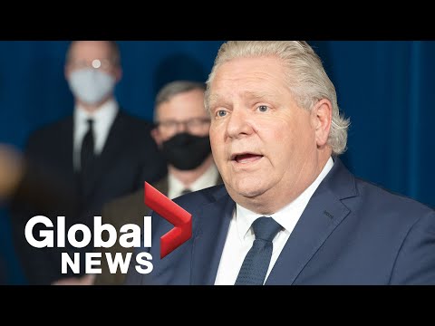 COVID-19: Ontario Premier Ford to announce 4-week provincewide shutdown | LIVE