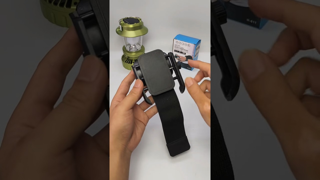 wrist band phone holder