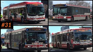 LINE 2 SHUTTLE BUSES - TTC Bus Compilation #31
