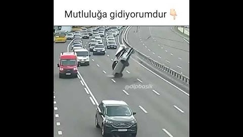 İlginç Araba Kazası - interesting car accident #shorts