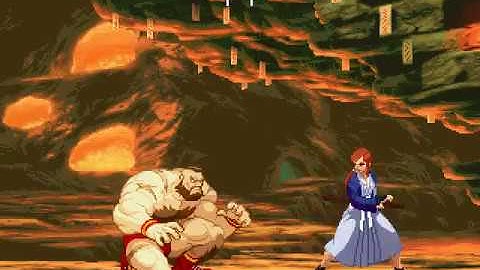 CVS 3 - ShinRei(Hibiki) Vs Electro(Zangief) | Capcom Vs SNK - Ikemen ONLINE