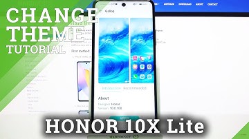 How to Change Device Theme in HONOR 10X Lite – Set Up Device Theme