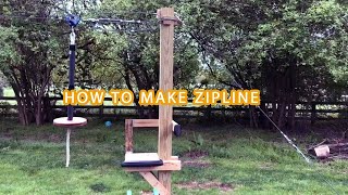 How to Make Zipline in your Backyard