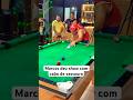 Marcos deu um show com cabo de vassoura 🧹 #sinuca #snooker #bilhar