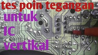 cara cek tegangan di ic vertikal full