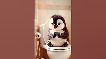 Baby penguin singing song apt apt #aivideo #cuteanimal #aishorts #cute #clubpenguin #penguinpal