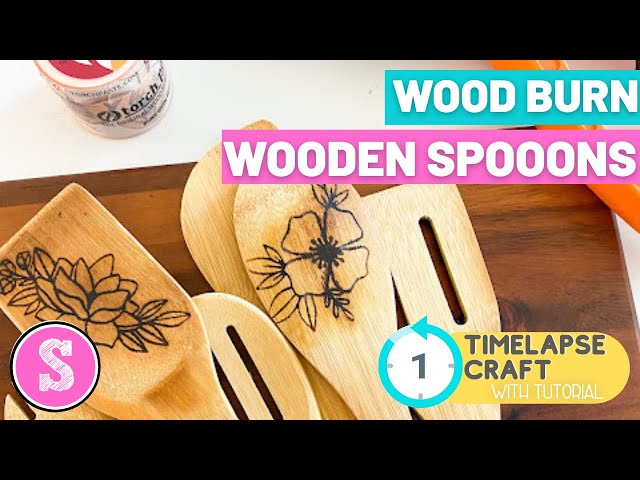 How to Use Torch Paste Gel: Wood Burning Stencils Tutorial - Silhouette  School