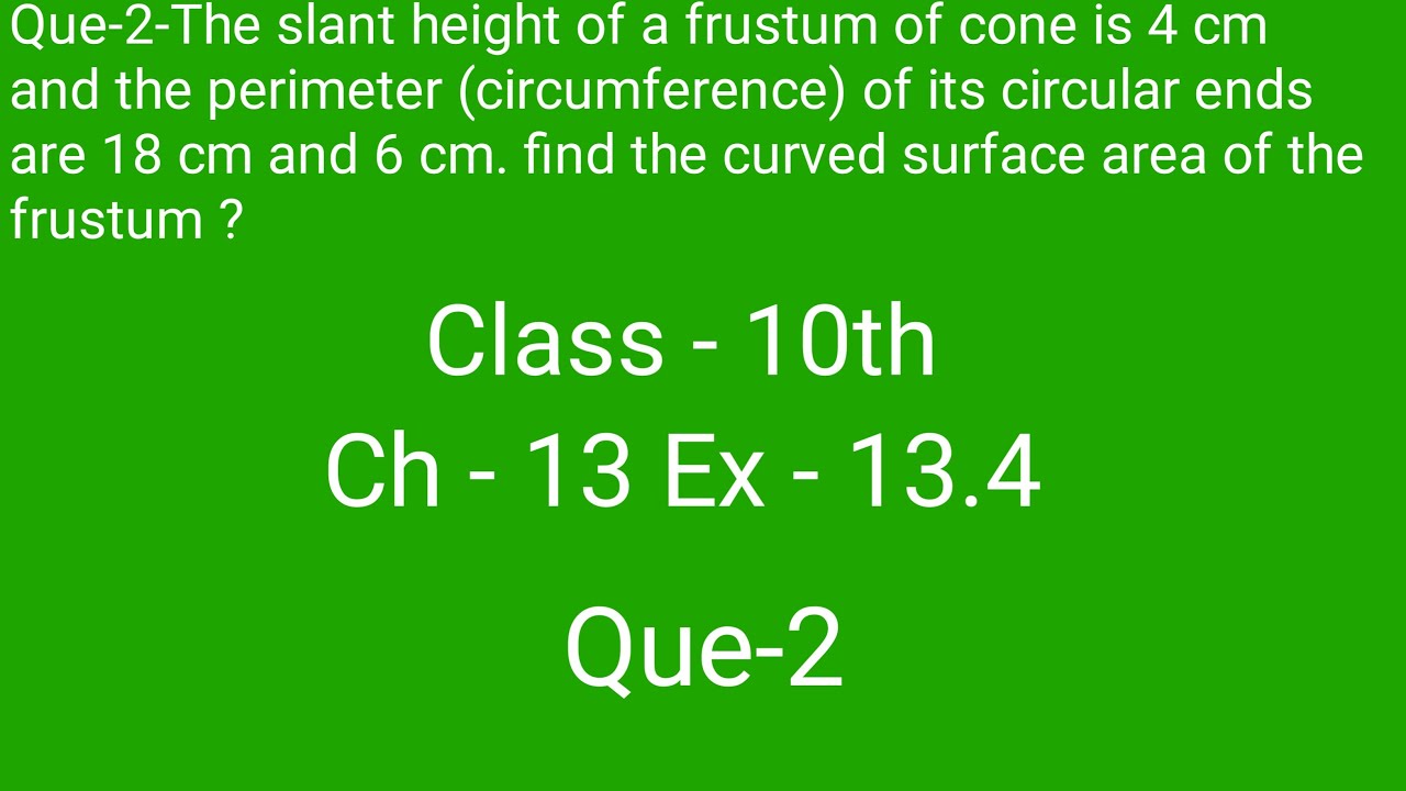 class-10th-maths-ncert-ch-13-ex13-4-que-2-youtube
