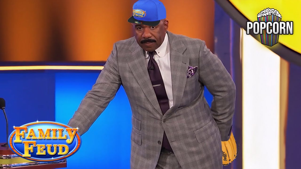 Funniest Sports Questions Which Wowed Steve Harvey! | Family Feud