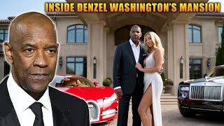 Denzel Washington's Lifestyle 2025 ★ $80 Million Beverly Park Mansion, House Tour, Cars, Net Worth