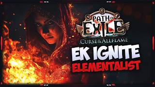 [PATH OF EXILE 1 – 3.29] – EK IGNITE ELEMENTALIST – HERALD STACKING – CURSE OF THE ALLFLAME!