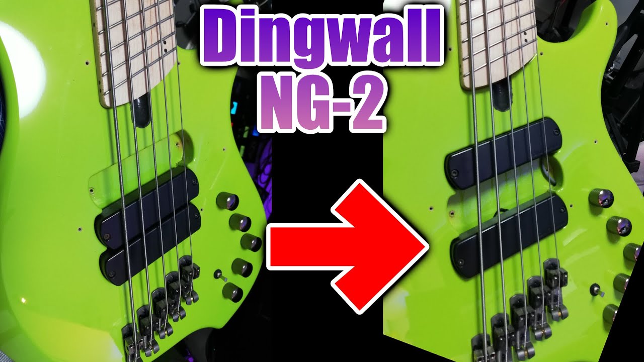 Dingwall NG-2 Pickup Layout Comparison