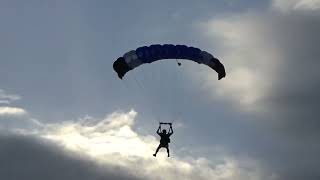 Canopy Course Jump 5 PERFECT FLARE!!
