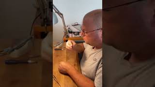 Watchmakerslife part🤘grinding a titanium case part #watch #watchmaking #watchmaker #shorts #watches Watchmakerslife part🤘grinding a titanium case part #watch #watchmaking #watchmaker #shorts #watches