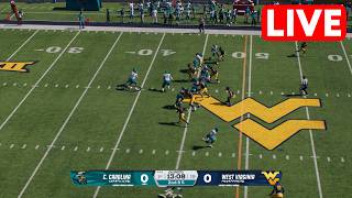 🔴 C. Carolina Chanticleers vs West Virginia Mountaineers | NCAAF Week 1 - 2026 CFB 27 Simulation