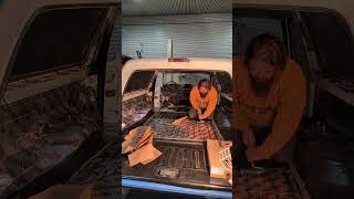 1992 OBS Bronco rust repair, sealer, and kilmat sound deadening. 