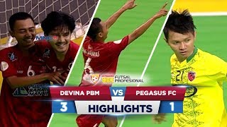 DEVINA PBM VS PEGASUS FC (3 - 1) - EXTRAJOSS SHAKE FUTSAL PROFESIONAL HIGHLIGHTS