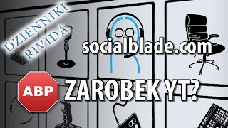 Adblock, SocialBlade, ile zarabiają YTberzy?