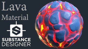 Substance Designer - Lava Material