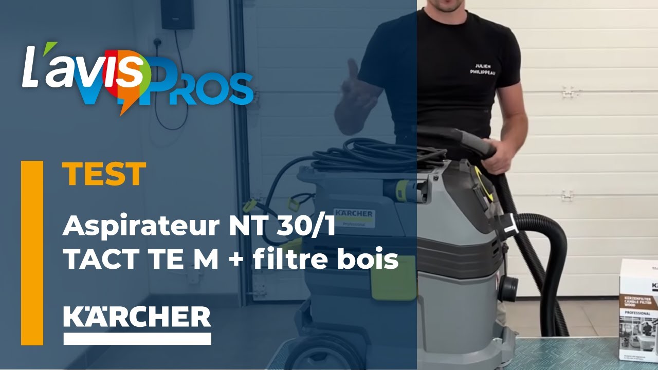 Test de l'aspirateur eau et poussières NT 30/1 TACT TE M de Kärcher L — free download