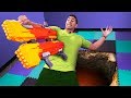 NERF Don't Fall Off Challenge!