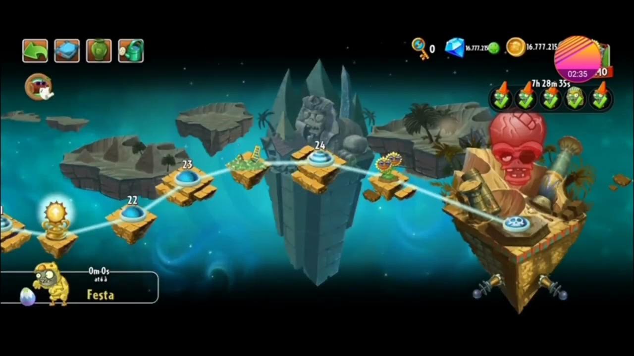 PLANTAS VS ZOMBIES 2 HACK TODAS AS PLANTAS DESBLOQUEADAS YouTube plantas-vs-zombies-2-hack-todas-as-plantas-desbloqueadas-youtube