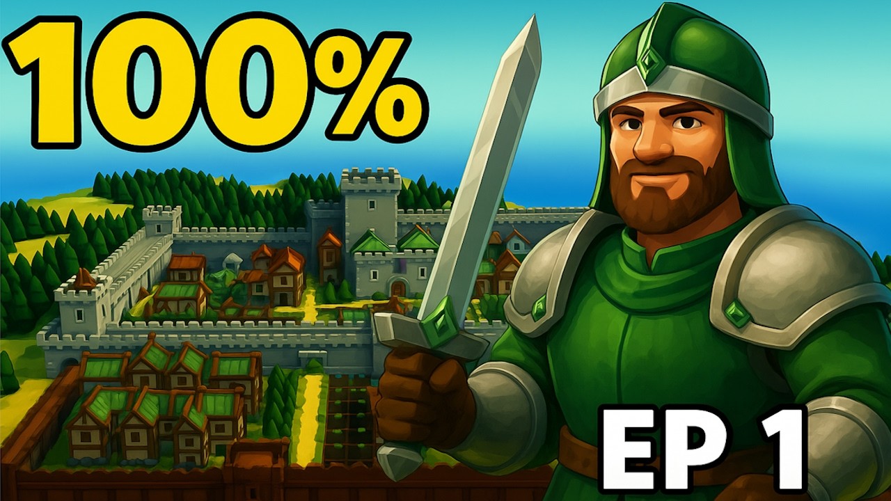 I Played 100% Of Kingdoms and Castles - Episode 1