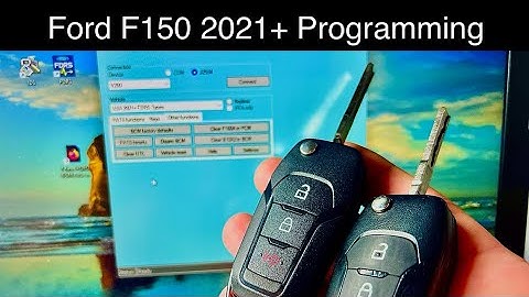 Ford F150 2021 (fdrs type) Key Start Program with OCT FastPATS