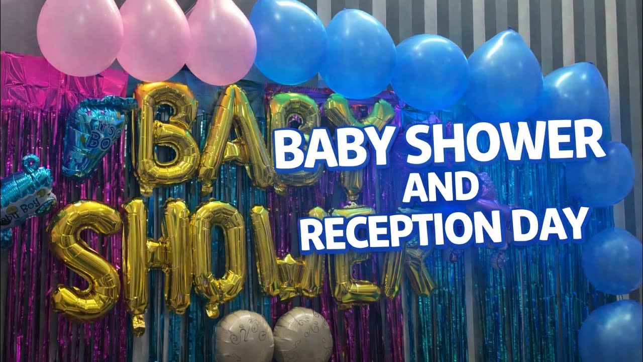 Baby shower and reception day🎉#youtube #babyshower #familyvlog 