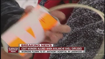 CDOT workers hurt during avalanche mitigation
