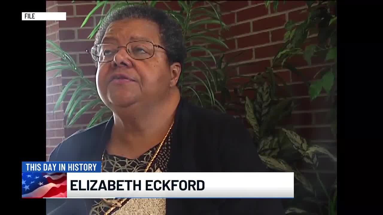 We the People: Oct 5 - Elizabeth Eckford, a member of the Little Rock Nine, born in 1941