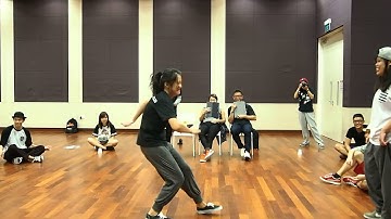 TGIF Vol.1 NUS Funk Qualifier Audition - Samantha vs Kailing
