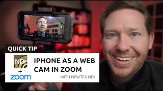 Use your iPhone or iPad as a Camera for Zoom video conferencing with no extra hardware screenshot 3