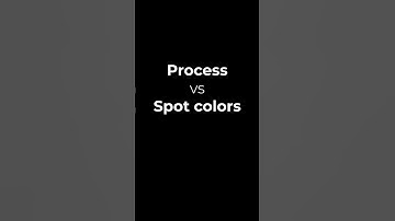 Process vs Spot colors!