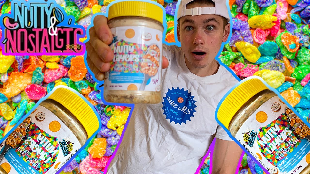 NEW NUTTY NOSTALGIC LAYERS REVIEW! Fruity Cereal!! Best One Yet?!