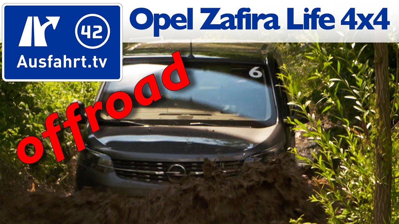 fahrbericht hyundai kona 2019 Opel Zafira Life 4x4 von Dangel - Offroad