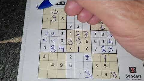 Daily Sudoku practice continues. (#3143) Medium Sudoku. 07-24-2021 (Identical puzzles as friday)
