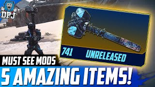 Borderlands 3 - TOP 5 CRAZIEST MUST SEE MODDED ITEMS EVER - OP, Bizzare & Amazing Modded Weapons