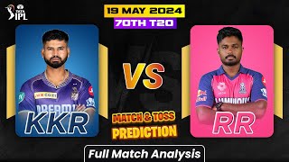 KOLKATA KNIGHT RIDERS 🆚 RAJASTHAN ROYALS TATA IPL 2024 ! 17TH SEASON! #ipl2024 #ipl #trending