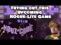 Trying out an arkanoid roguelite game  novi cube