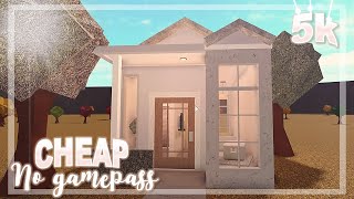 BLOXBURG| Cheap No gamepass Mood house 5k | House build